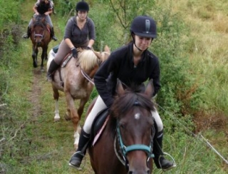  ride with the Bourrou equestrian center 